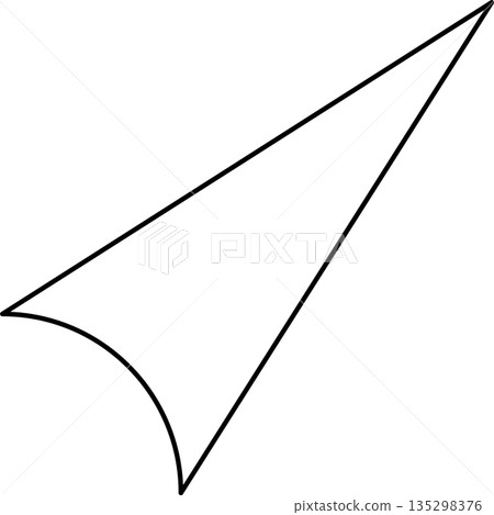 Triangle line shapes. Element geometric Triangle line shapes. Element geometric 135298376