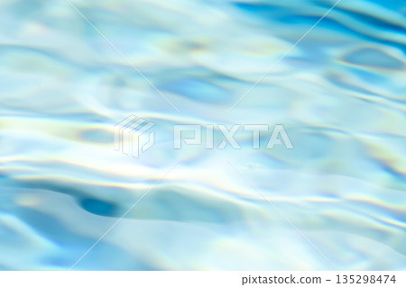 The image of summer colors created by the water surface pattern The image of summer colors created by the water surface pattern 135298474