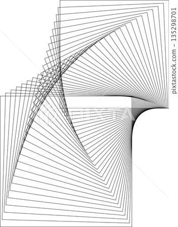 Square dynamic geometric shapes. Overlapping line elements Square dynamic geometric shapes. Overlapping line elements 135298701