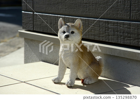 街角風景素描照片 135298870