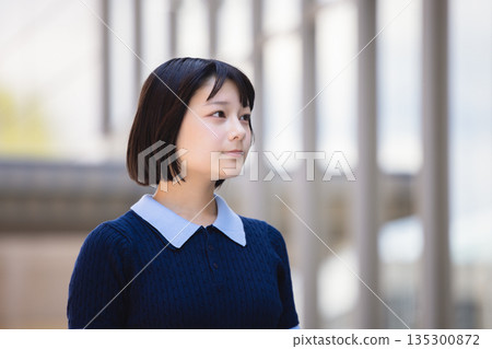 Young lady's portrait Young lady's portrait 135300872