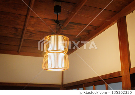 Atmospheric old Japanese house landscape material Atmospheric old Japanese house landscape material 135302330