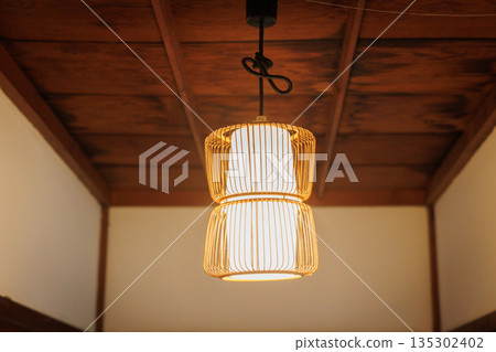 Atmospheric old Japanese house landscape material Atmospheric old Japanese house landscape material 135302402