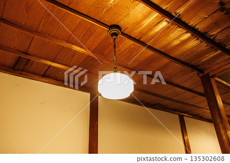 Atmospheric old Japanese house landscape material Atmospheric old Japanese house landscape material 135302608