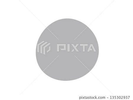 Vector illustration of a fuzzy shape 135302937