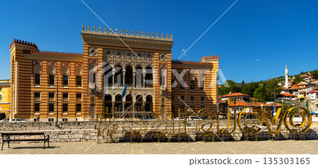 Sarajevo City Hall, Vijecnica, Bosnia and Herzegovina 135303165