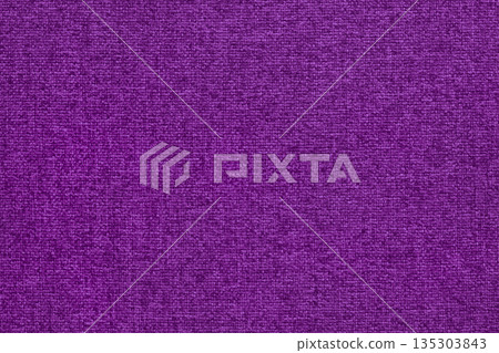 Purple fabric cloth texture background, seamless pattern of natural textile. 135303843