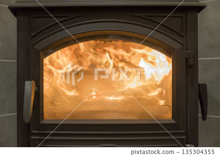 Fireplace fire Fireplace fire 135304355