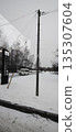 sign in snow 135307604