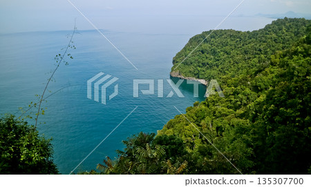 beautiful views of Sabang Island, the westernmost island of Indonesia, Aceh 135307700