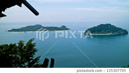 beautiful views of Sabang Island, the westernmost island of Indonesia, Aceh 135307705