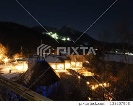 View of Mt. Tateshina from AMBIENT Tateshina Hotel (Lake Megami) ③ 135307908
