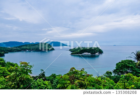 beautiful views of Sabang Island, the westernmost island of Indonesia, Aceh 135308208