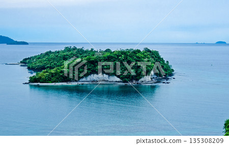 beautiful views of Sabang Island, the westernmost island of Indonesia, Aceh 135308209