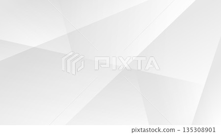 white and grey color gradient background with abstract geometric shape decoration white and grey color gradient background with abstract geometric shape decoration 135308901