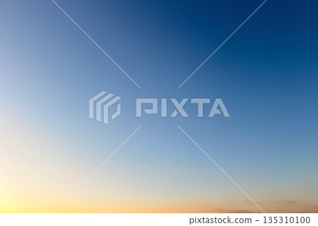 A cloudless blue sky A cloudless blue sky 135310100