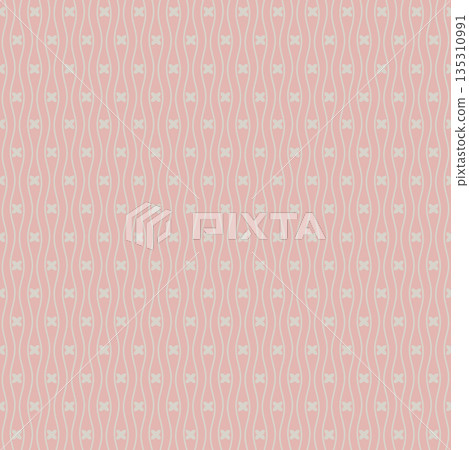 Blush Cottage Wave Stripe Pattern Blush Cottage Wave Stripe Pattern 135310991