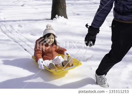 Sliding children Sliding children 135311253