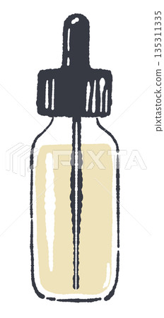 香氛手繪彩色插畫素材組（精油、香薰、圖案等） 135311335