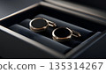 Personalized Gifts, Monogrammed cufflinks in sleek box perfect for gifting 135314267