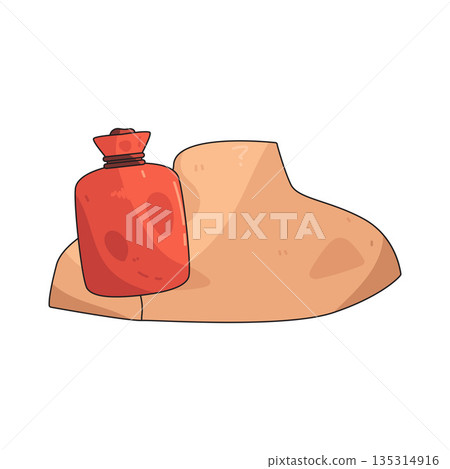 illustration of Hot Pack illustration of Hot Pack 135314916