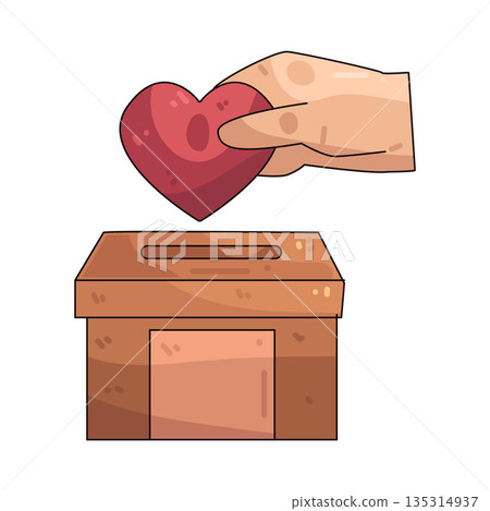 illustration of Charity  135314937