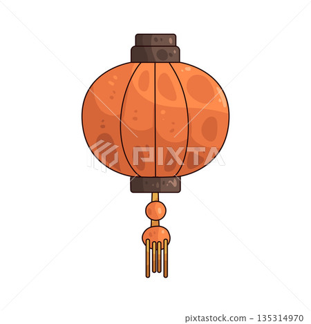 illustration of Paper Lantern illustration of Paper Lantern 135314970