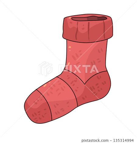 illustration of Warm Socks 135314994