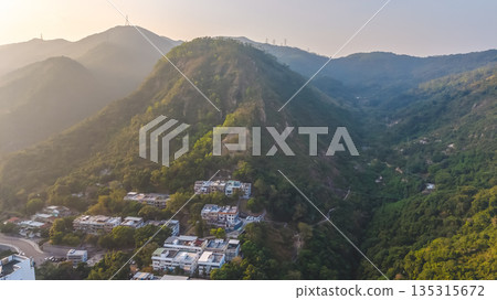 Dec 27 2025 Historic Wong Chuk Yeung Hakka Village in Hong Kong 135315672