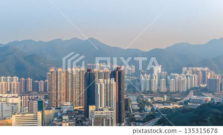 Dec 27 2025 Fo Tan Industrial and Urban Area in Hong Kong 135315678