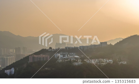 Dec 27 2025 a Ngong Tong Shan Overlooking Sha Tin New Town Landscape 135315683
