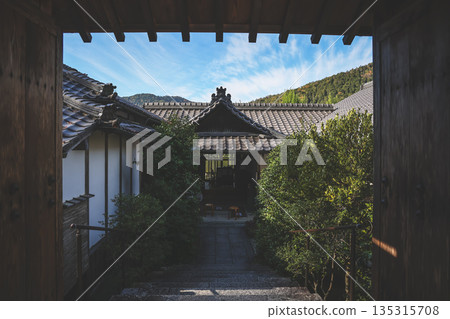 Nov 23 2025 Historic Jikko in Temple Garden in Scenic Ohara Kyoto 135315708