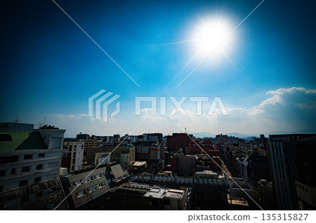 Cityscape of Miyazaki City 135315827