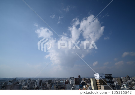 宮崎市的城市景觀 宮崎市的城市景觀 135315842