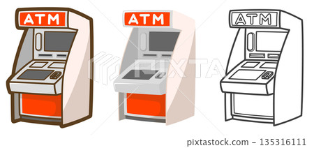 atm 自動櫃員機 現金 135316111