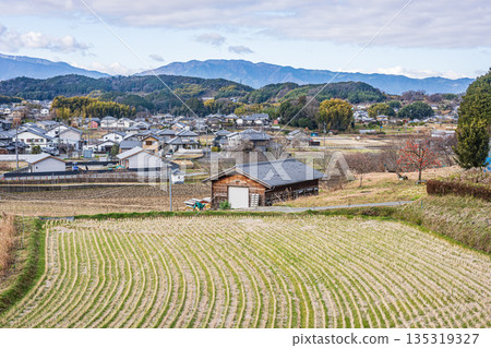 Rural scenery of Asuka Village, Nara Prefecture 135319327