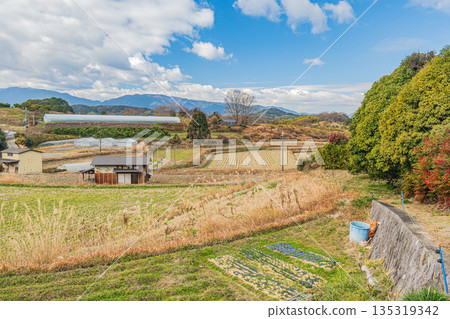 Rural scenery of Asuka Village, Nara Prefecture Rural scenery of Asuka Village, Nara Prefecture 135319342