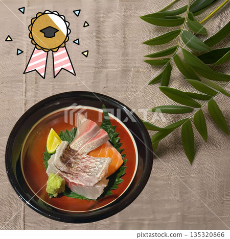 什錦新鮮生魚片 135320866