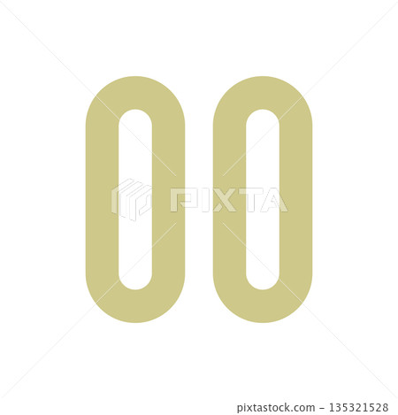 Simple stop sign icon illustration 135321528