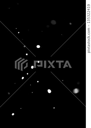 Snowfall specks on dark background Snowfall specks on dark background 135322419