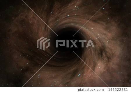 Black hole in space. Black hole in space. 135322881