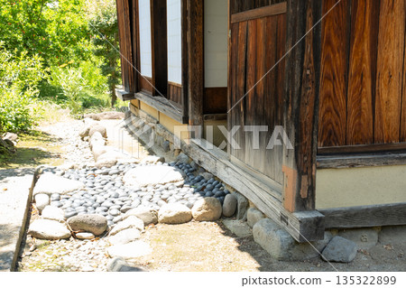 Hydrangea and Japanese house Hydrangea and Japanese house 135322899