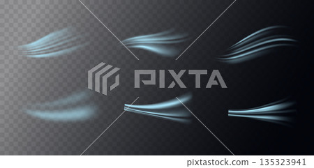 Snow ice swirl Snow ice swirl 135323941