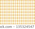 Warm and elegant argyle check seamless pattern 135324547