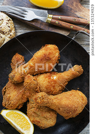 Fried chicken Fried chicken 135324929