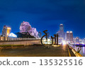Taiwan Kaohsiung Bay Area night view 135325516