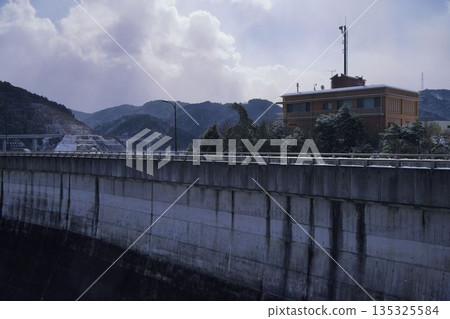 Winter dam Winter dam 135325584