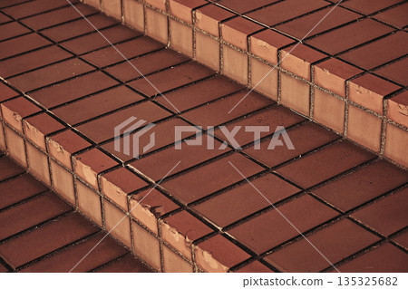Brick stairs Brick stairs 135325682