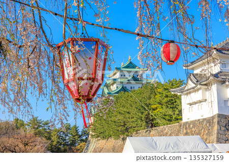 名古屋城櫻花祭和春季燈籠景觀 135327159