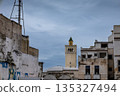 Skyline with a mosque, Bizerte, Tunisia 135327494